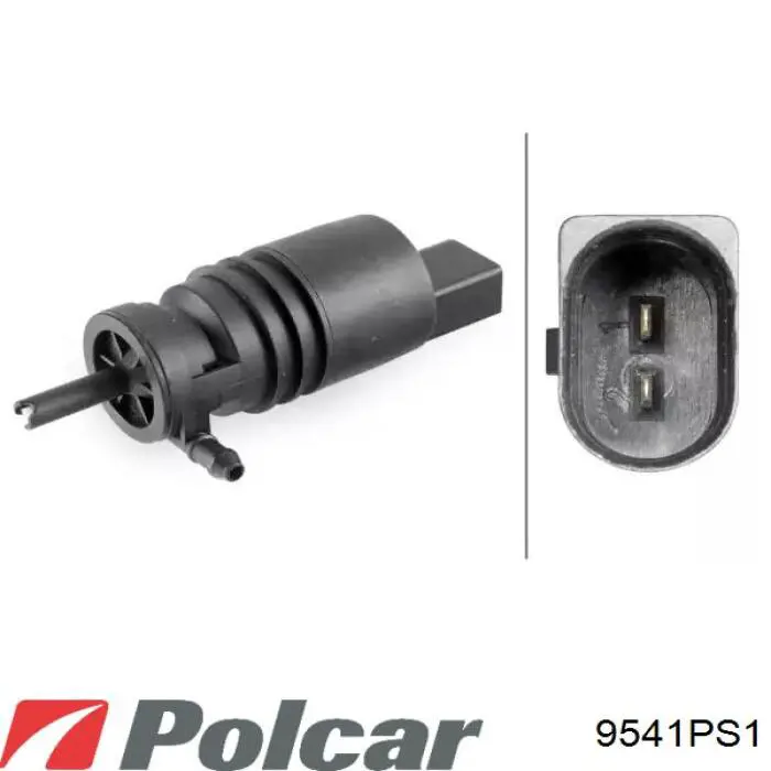 Моторчик омивача переднього скла Polcar 9541PS1 ціна, від 6.12 USD