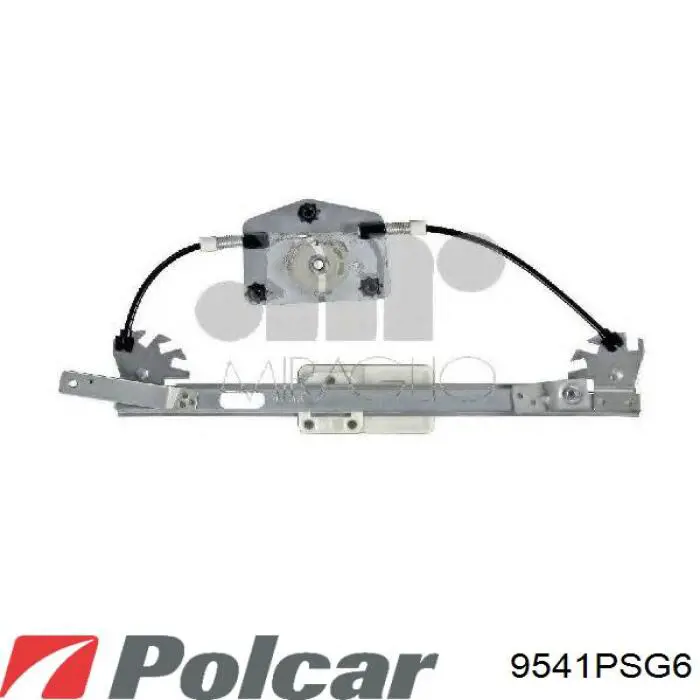 Механізм склопідйомника двері задньої, правої Polcar 9541PSG6 ціна, від 34.00 USD
