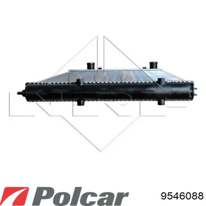 9546088 Polcar радіатор охолодження двигуна