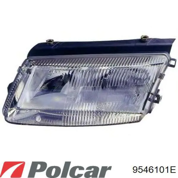Купити 9546101E Polcar Права блок фара