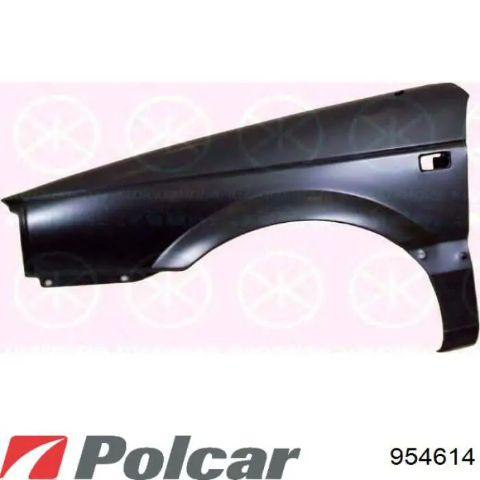 Решітка радіатора 954614 Polcar