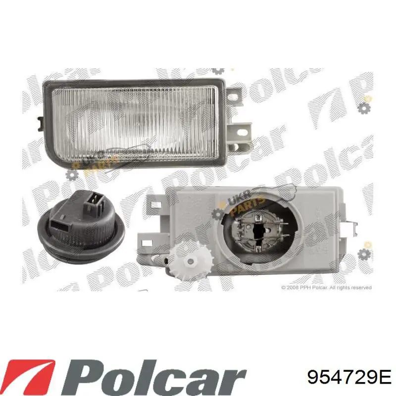 Туманка ліва FPS FP9538H1P ціна, від 17.62 USD