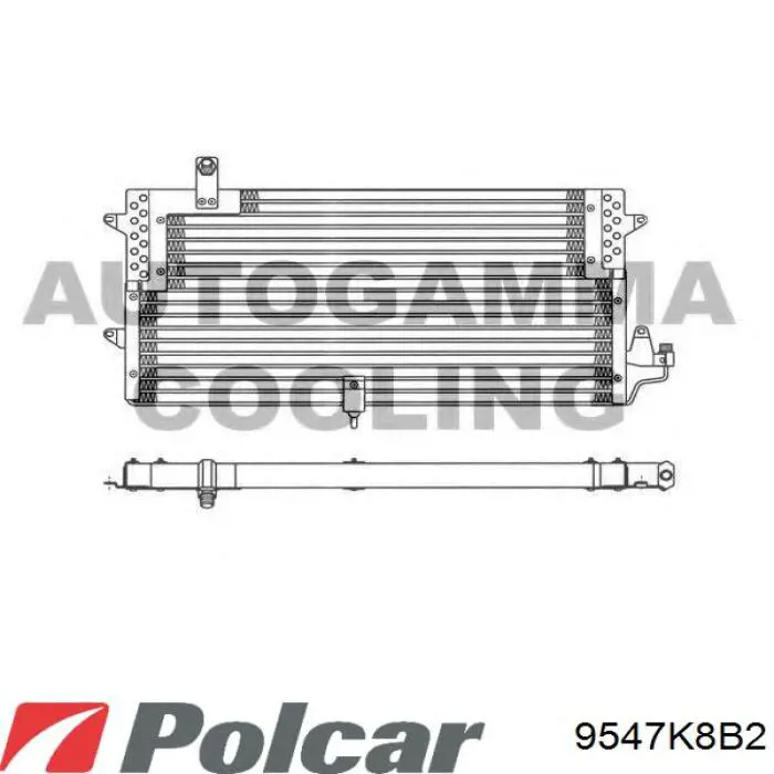 9547K8B2 Polcar Конденсатор