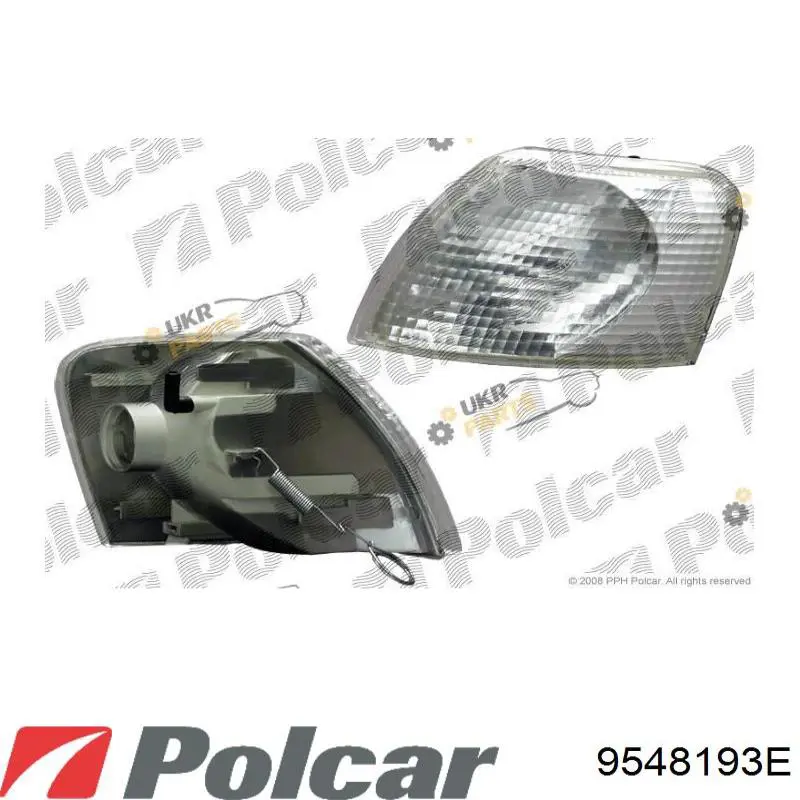 Вказівник повороту лівий 9548193E Polcar