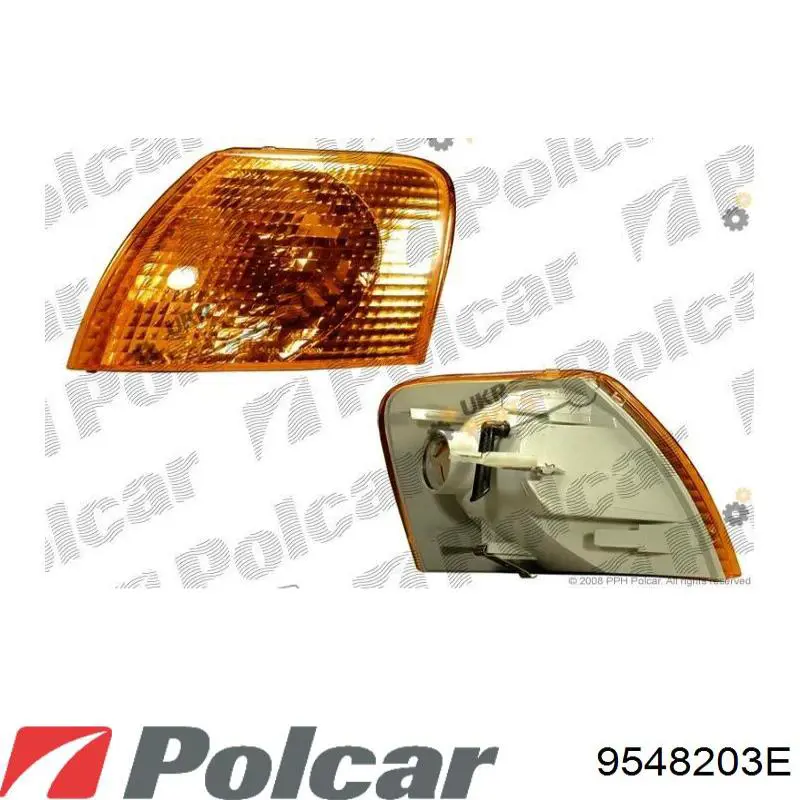 9548203E Polcar Покажчики повороту (передні)