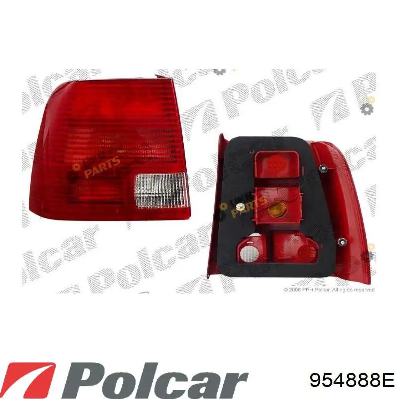Задні ліхтарі Polcar 954888S ціна, від 41.62 USD