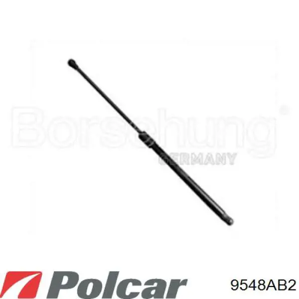 Амортизатор багажника 9548AB2 Polcar