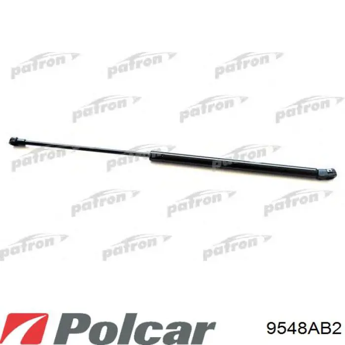 9548AB2 Polcar Амортизатор кришки багажника / двері 3/5-ї задньої