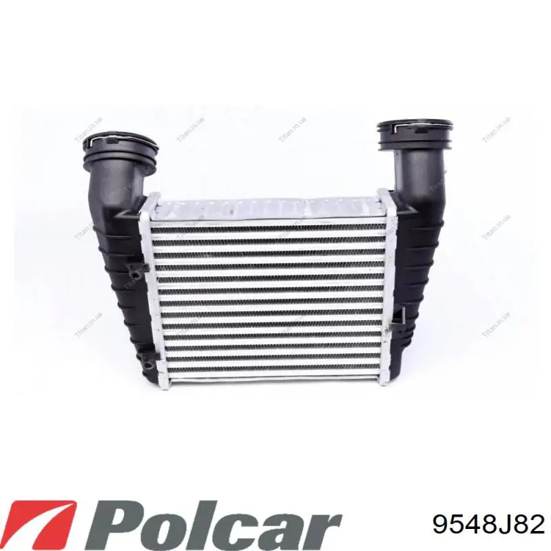 9548J82 Polcar радіатор интеркуллера