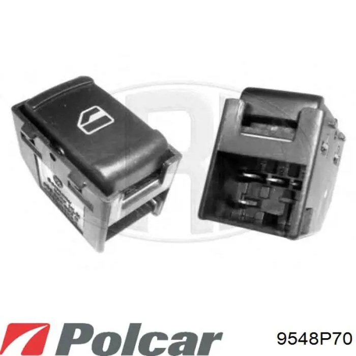 9548P70 Polcar Кнопка підйомника заднього скла