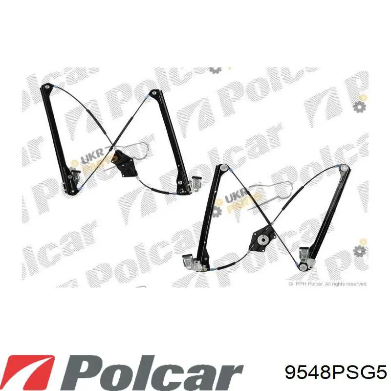 9548PSG5 Polcar Підйомник механічний вітрового скла