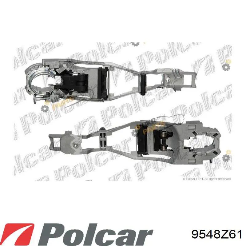 9548Z61 Polcar Тримач зовнішньої ручки дверей, передньої лівої