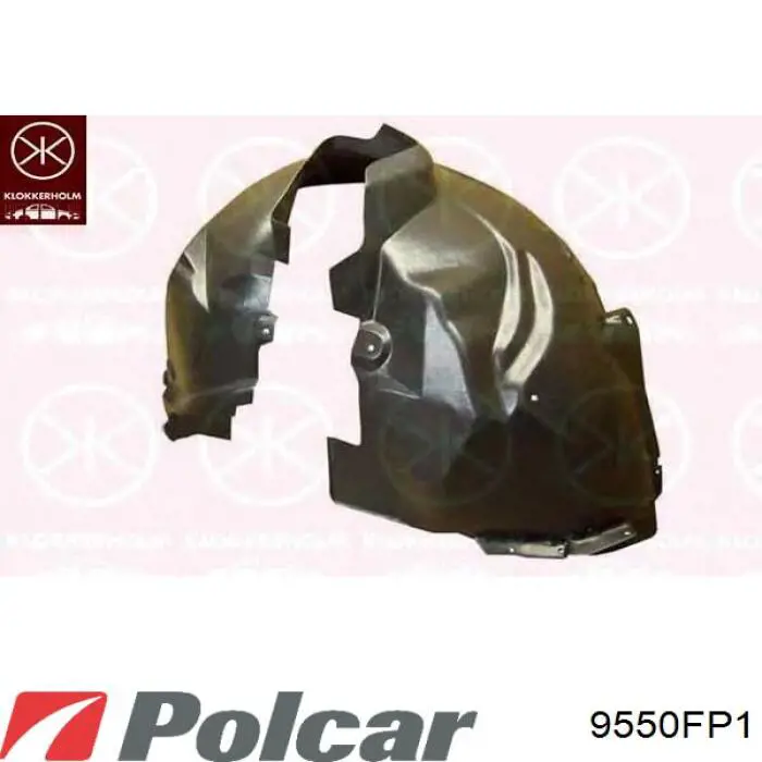 Підкрилок передній правий 9550FP1 Polcar
