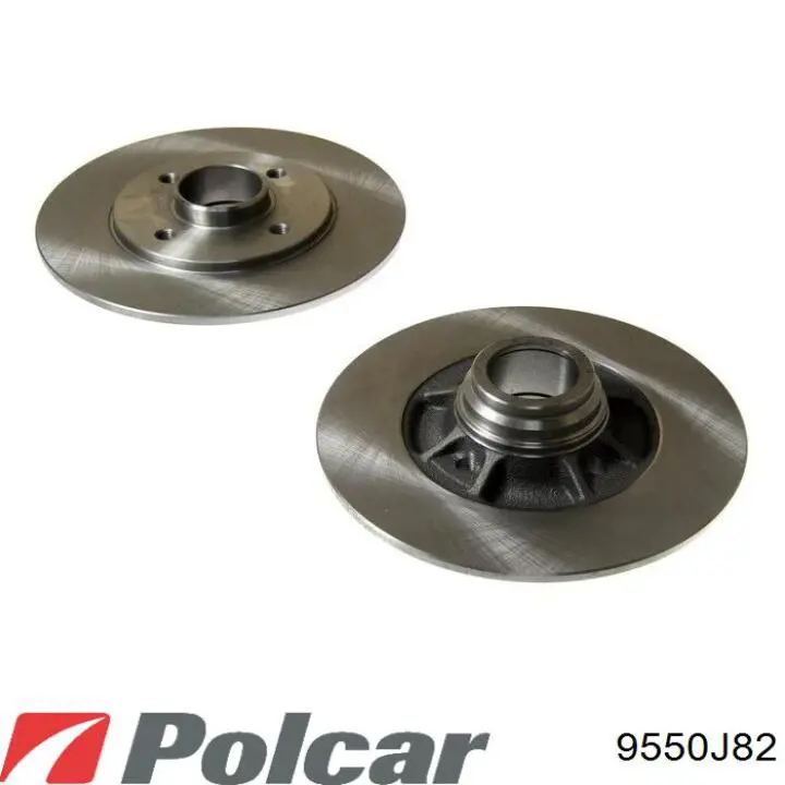 Радіатор інтеркулера Polcar 9550J82