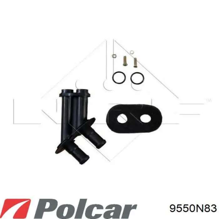 Радіатор пічки 9550N83 Polcar