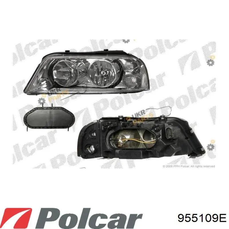 Фари Polcar 955109E ціна, від 102.56 USD