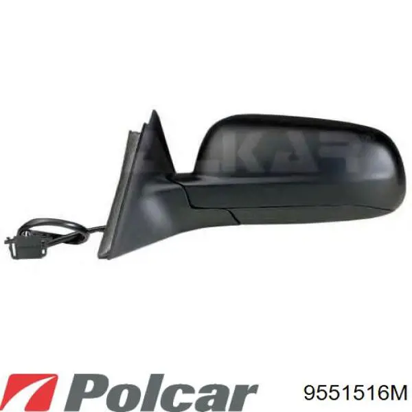 Ліве бокове дзеркало 9551516M Polcar