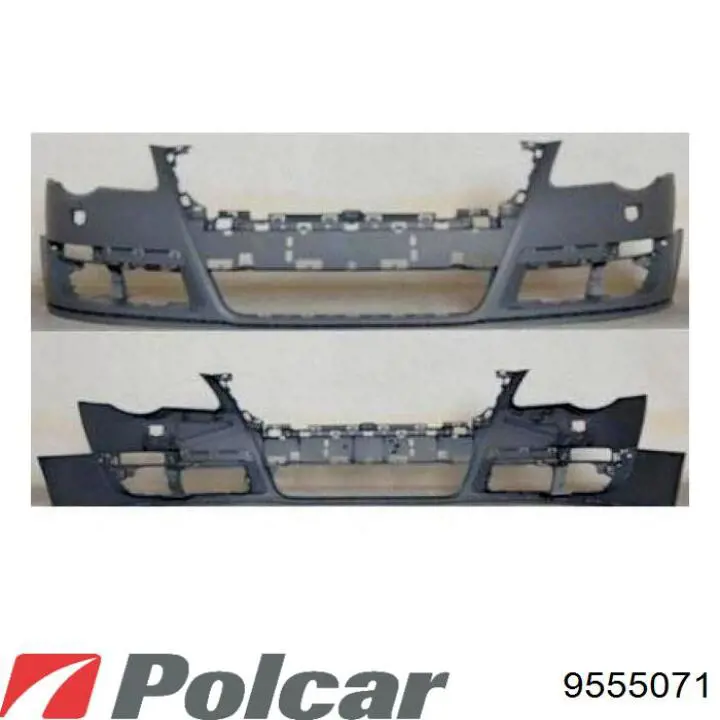9555071 Polcar Бампер передній в зборі