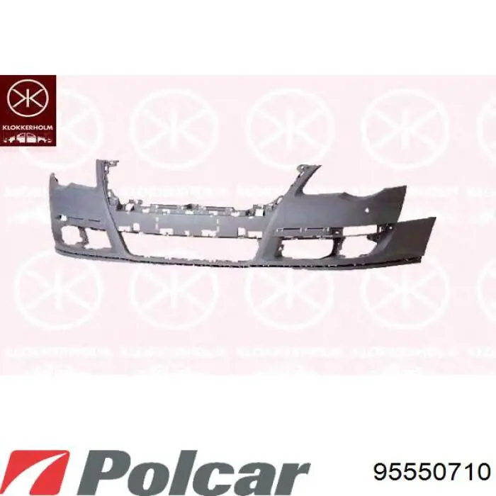 95550710 Polcar Бампер передній в зборі