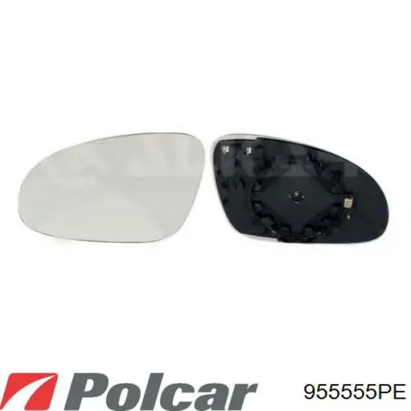 Купити 955555PE Polcar Скло дзеркала заднього виду, правого