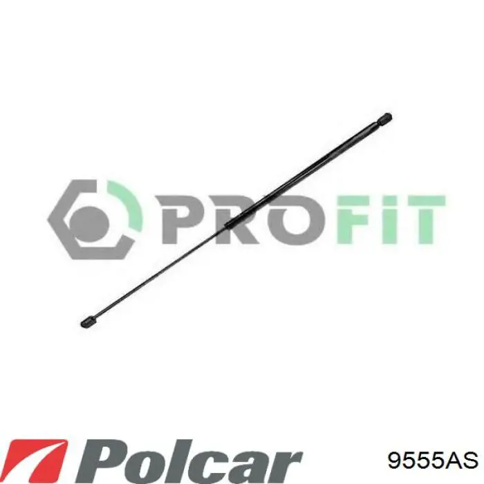 Амортизатор капота 9555AS Polcar