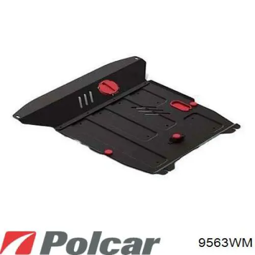 Обшивка капота Polcar 9563WM ціна, від 34.92 USD