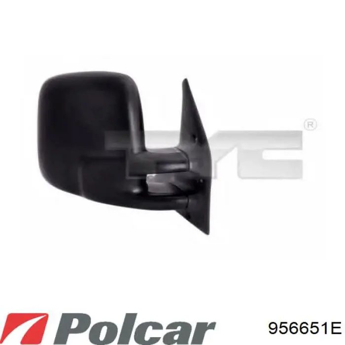 Ліве бокове дзеркало 956651E Polcar