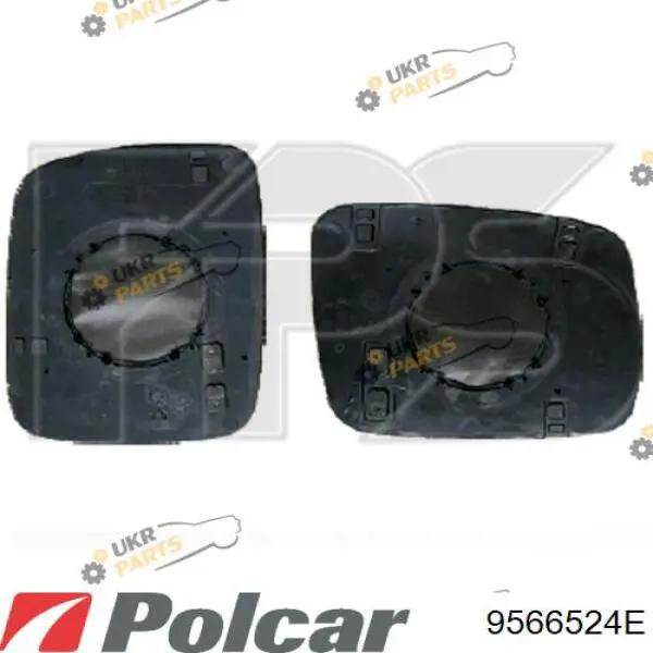 Праве бічне дзеркало Polcar 9566524E ціна, від 46.60 USD