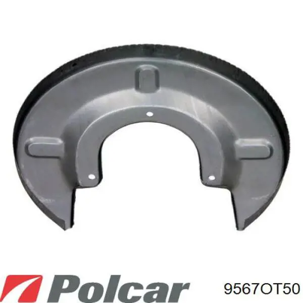 9567OT50 Polcar Захист гальмівного диска, заднього