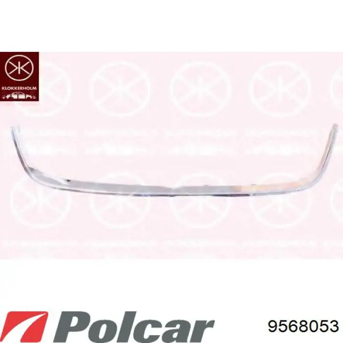 Купити 9568053 Polcar Накладка (рамка) решітки радіатора