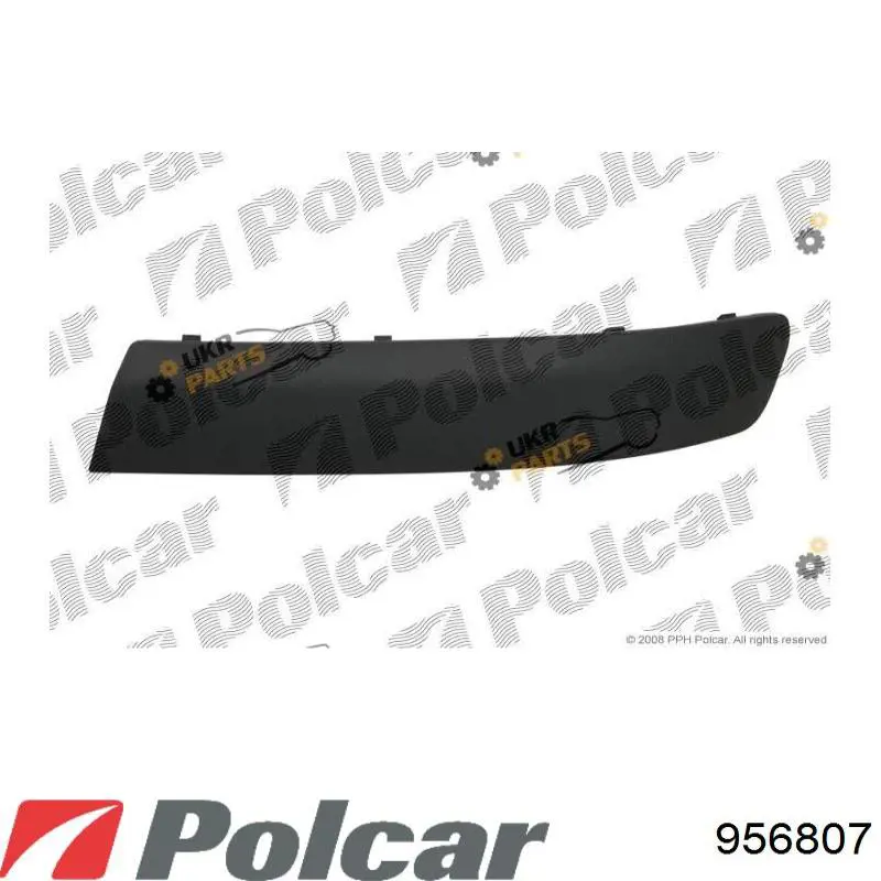Передній бампер PVW04071BA Signeda