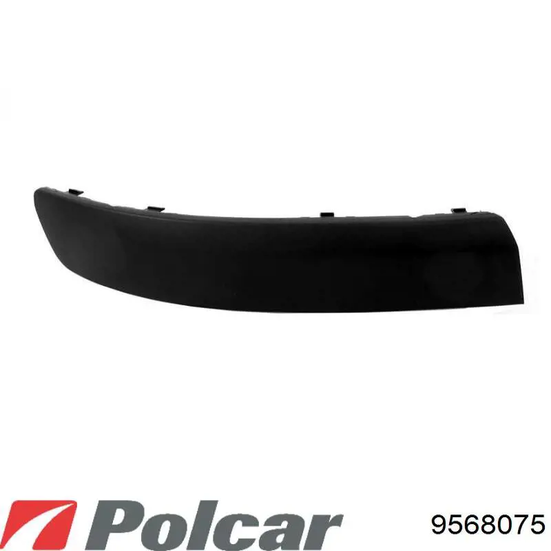 Купити 9568075 Polcar Молдинг переднього бампера, лівий