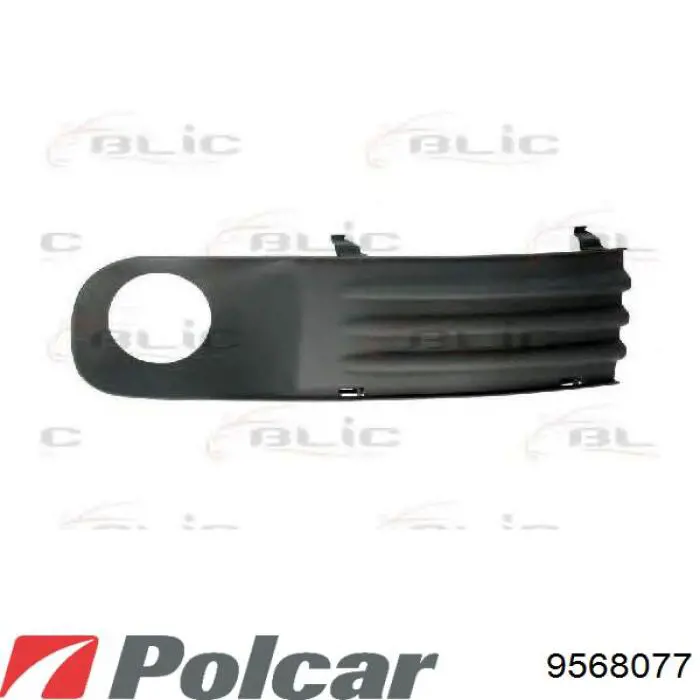 Купити 9568077 Polcar Молдинг переднього бампера, лівий