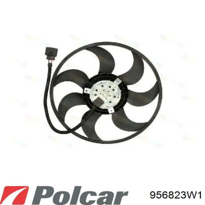 Вентилятор радіатора Polcar 956823W1 ціна, від 65.72 USD