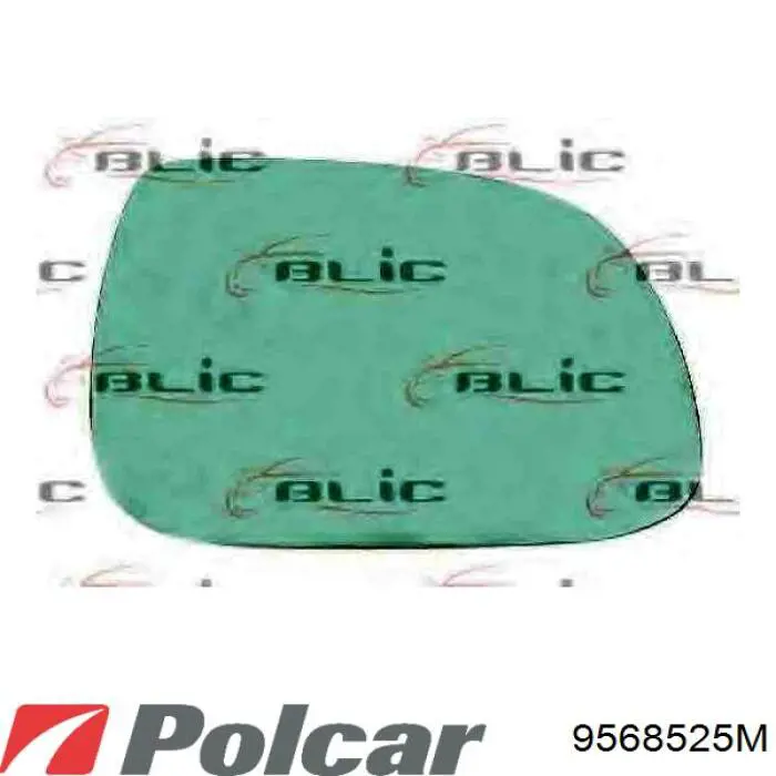 Праве бічне дзеркало Polcar 9568525M ціна, від 61.53 USD