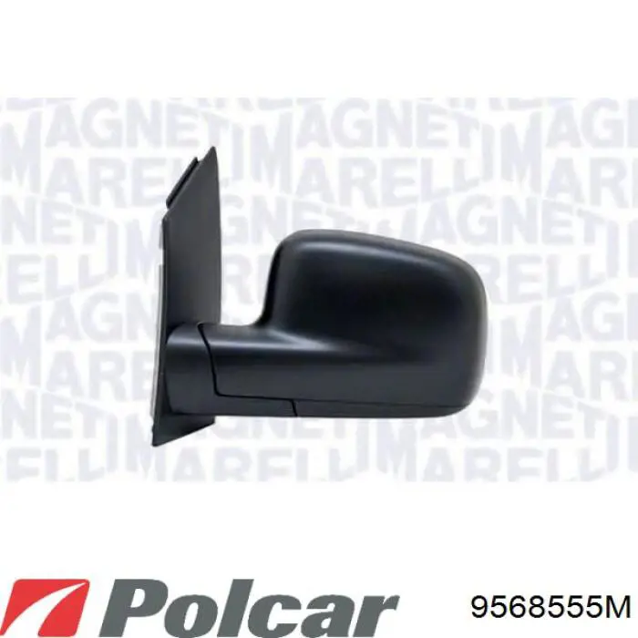 Скло дзеркала заднього виду, правого Polcar 9568555M ціна, від 7.38 USD
