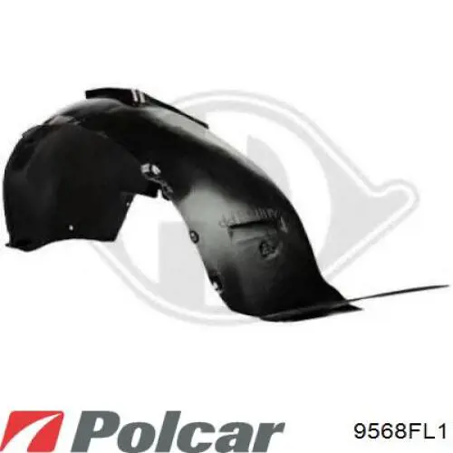 Купити 9568FL1 Polcar Підкрилок передній лівий