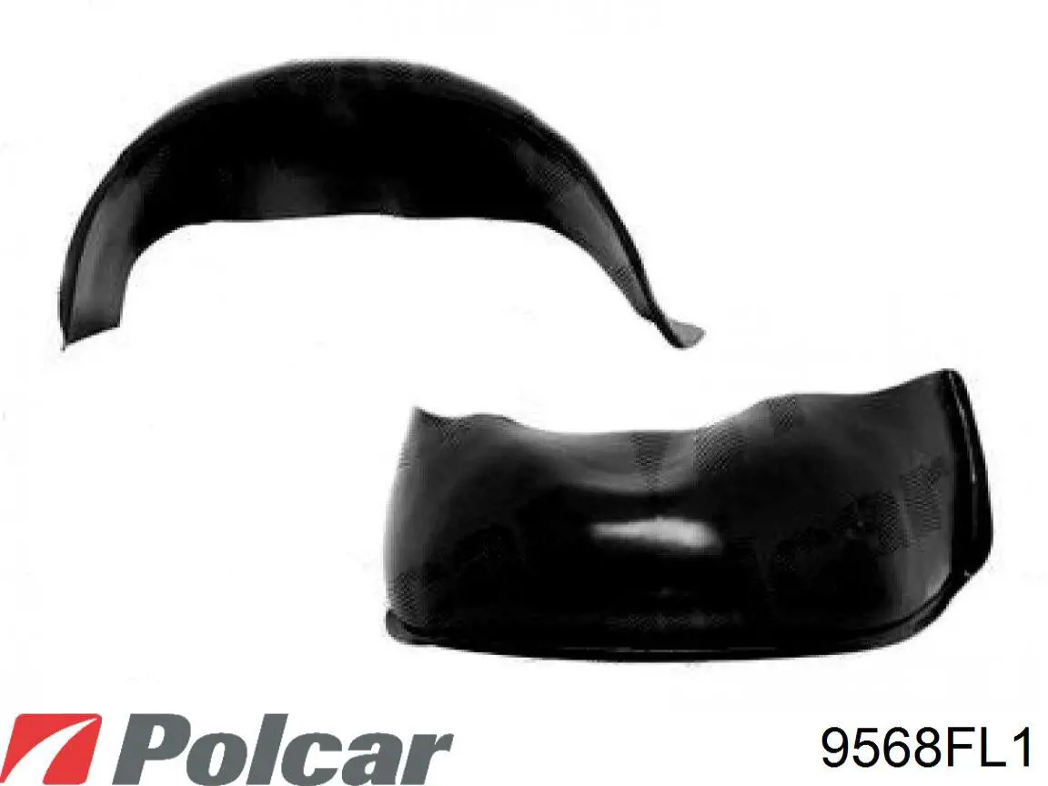 Підкрилок передній лівий 9568FL1 Polcar
