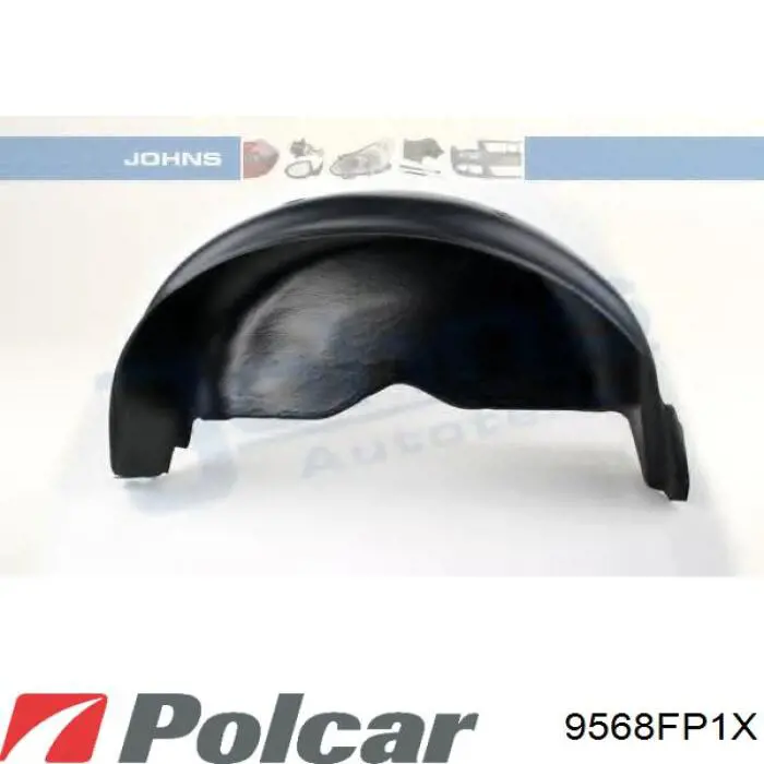 Купити 9568FP1 Polcar Підкрилок передній правий