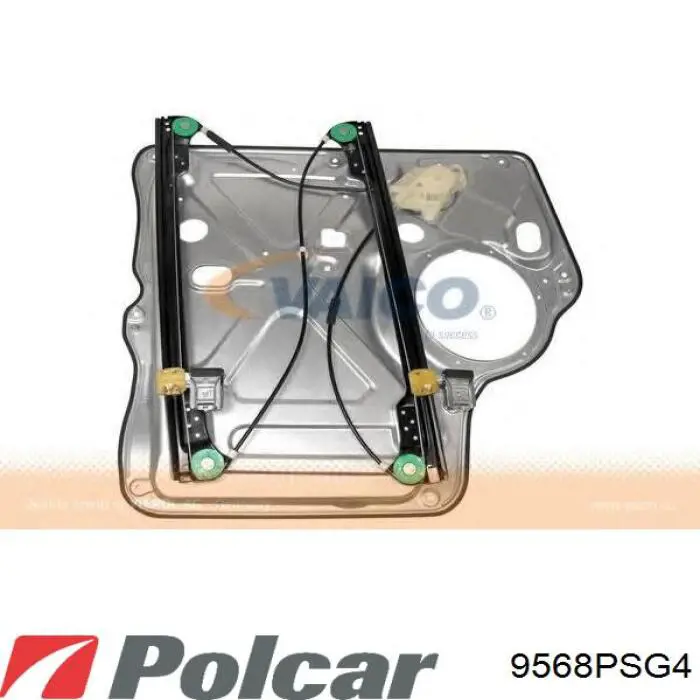 9568PSG4 Polcar механізм склопідіймача двері передньої, правої