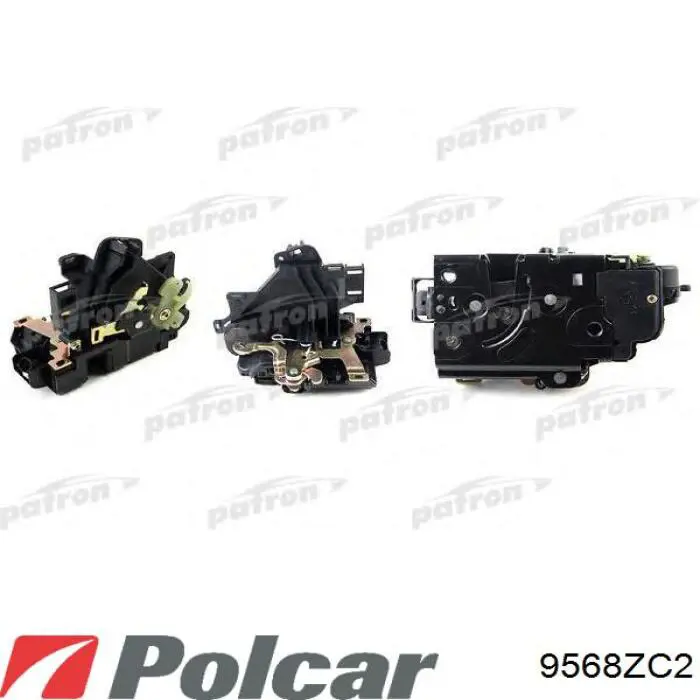 9568ZC2 Polcar Замок двері правої передньої