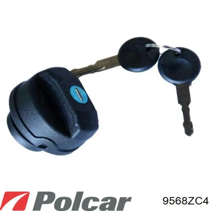 Купити 9568ZC4 Polcar Замок задньої дверї, правої