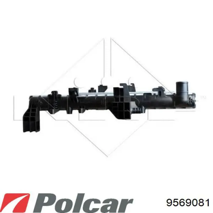 9569081 Polcar радіатор охолодження двигуна