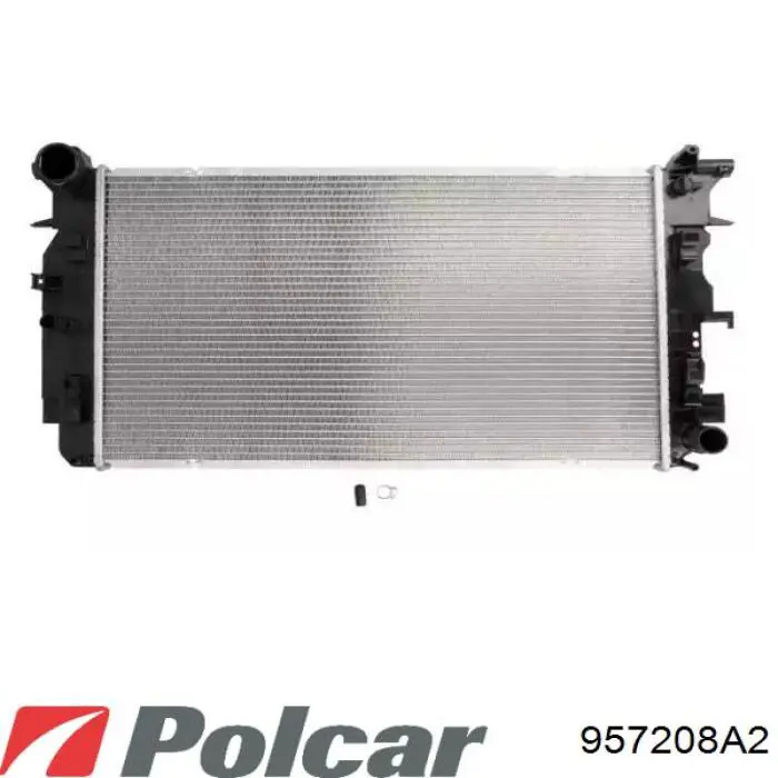 Радіатор основний Polcar 957208A2 ціна, від 69.68 USD