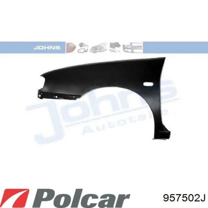Крило переднє праве Tempest 0510594312 ціна, від 65.84 USD