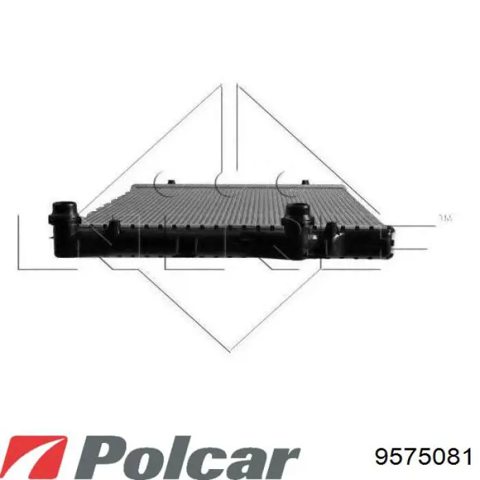 Радіатор основний Polcar 9575081 ціна, від 61.92 USD