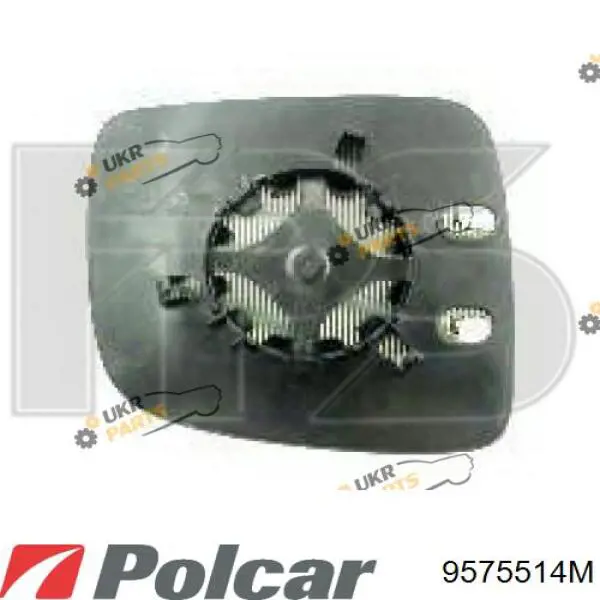 Ліве бокове дзеркало 9575514M Polcar