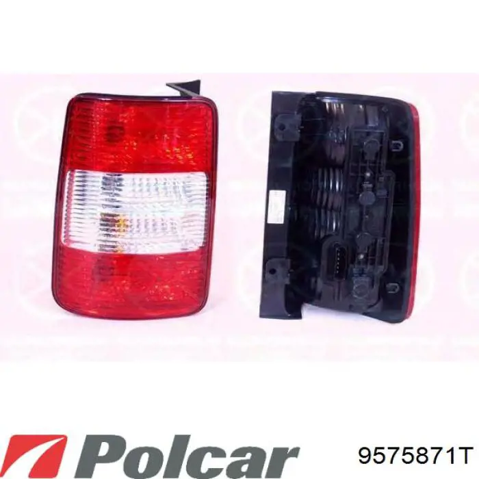 9575871T Polcar ліхтар задній лівий