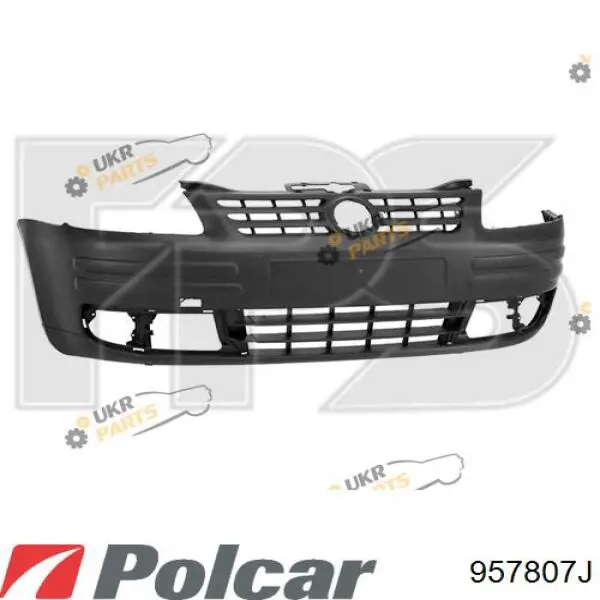 Передній бампер PVW04068BA Signeda