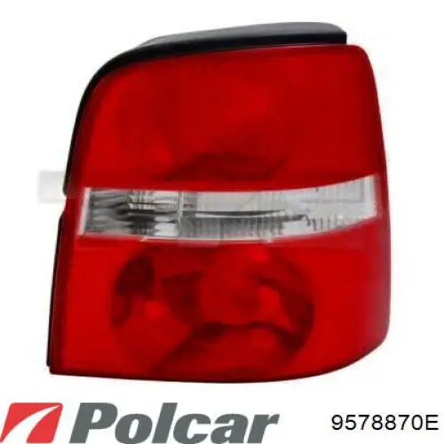 Ліхтар задній лівий Polcar 9578870E ціна, від 52.27 USD